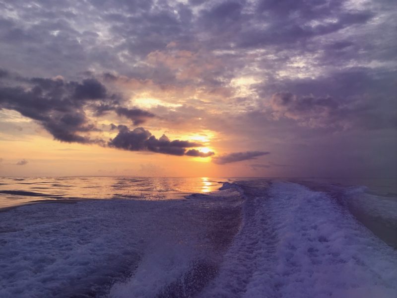 Scuba Diving Divemaster Diarys Bali Sunset Boat Ocean